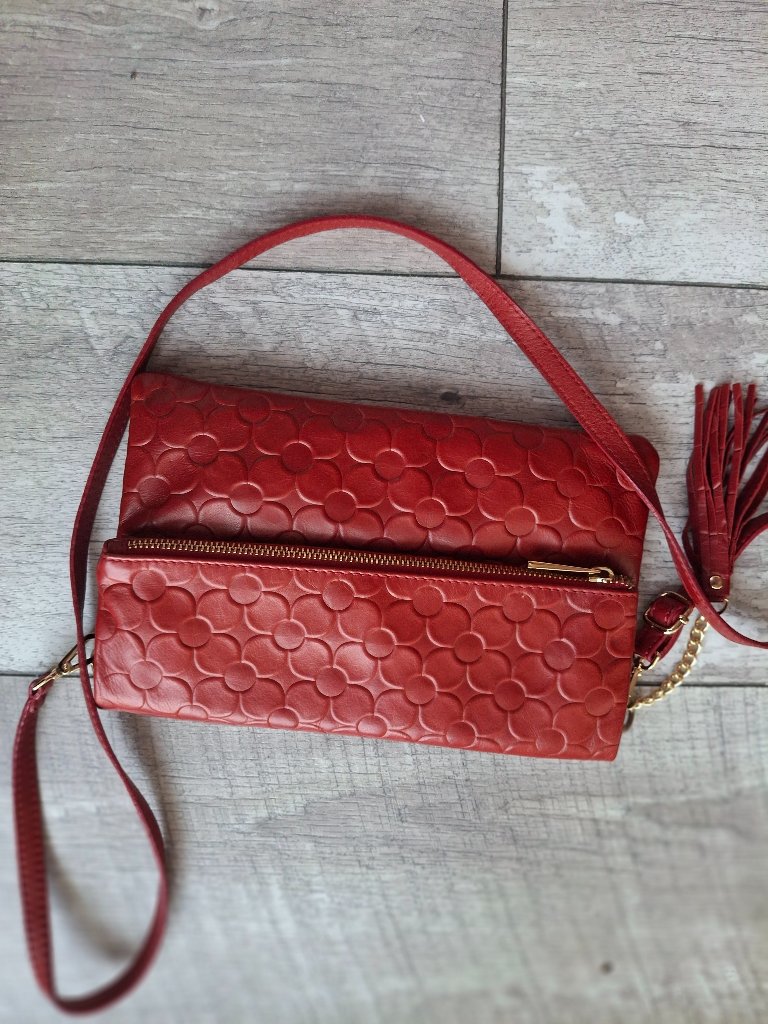 Laura Di Maggio Milan Red Shoulder Bag